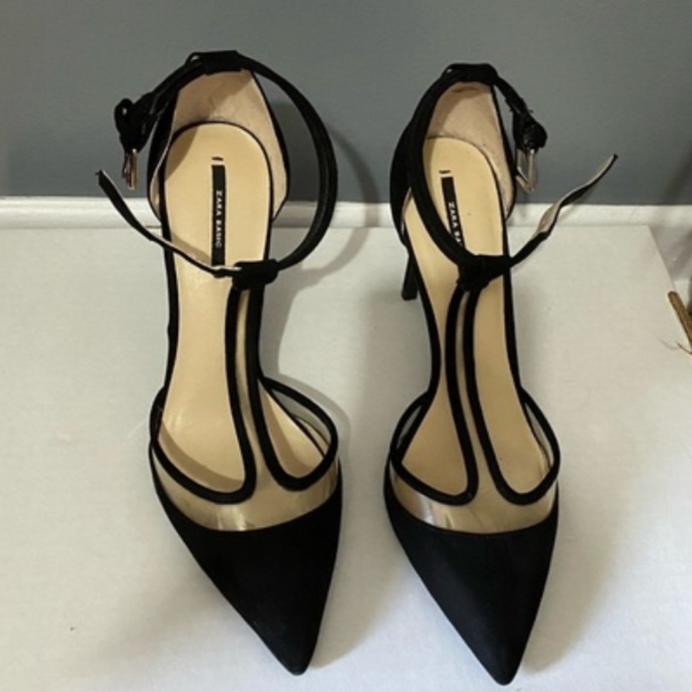 Zara Vinyl Court Shoe